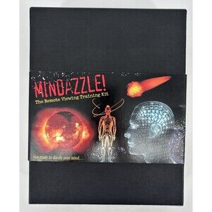 NOS Vintage MINDAZZLE Remote Viewing Training Kit Psychic ESP Ed Dames 2001 New
